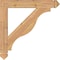 Ekena Millwork Funston Arts & Crafts Smooth Bracket, Western Red Cedar, 3 1/2"W x 28"D x 28"H BKT04X28X28FST03SWR - alternate 2